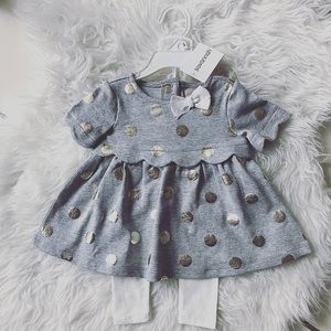 NWT ❗️ Grey Polka Savannah 2pcs Set